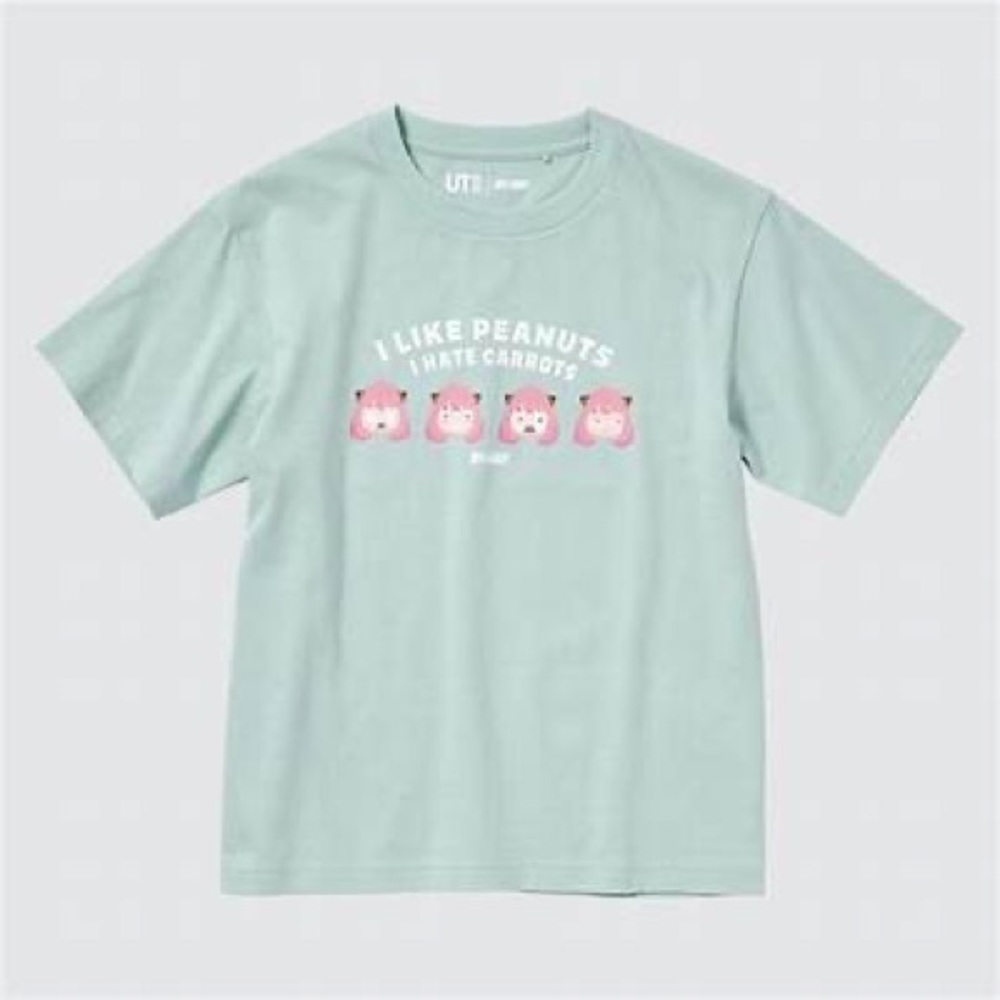 Spy family Uniqlo Japan kids t-shirt new sanrio hello kitty Pokémon anime